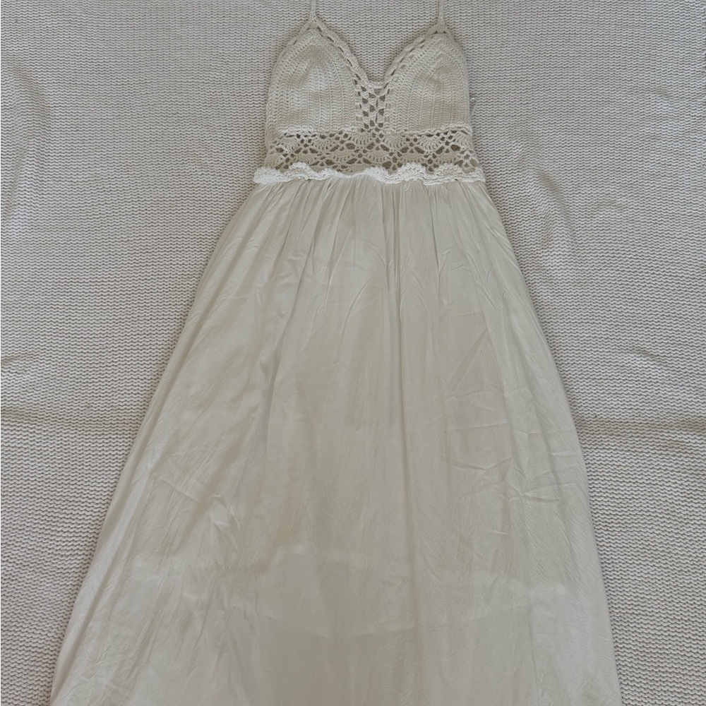 Elegant Cream Kids Dress